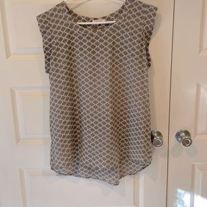 Pleione cap sleeved top